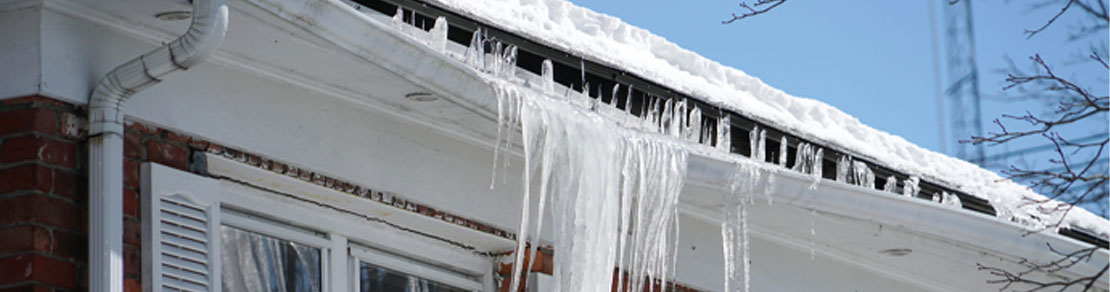 Winter Roof Damage - Northeast Power Dry Winter Roof Damage
