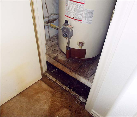 Busted Hot Water Heater