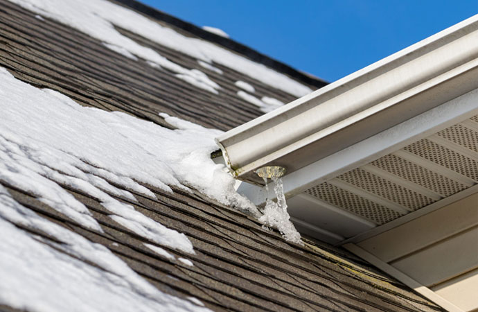 Winter Roof Damage - Northeast Power Dry Winter Roof Damage
