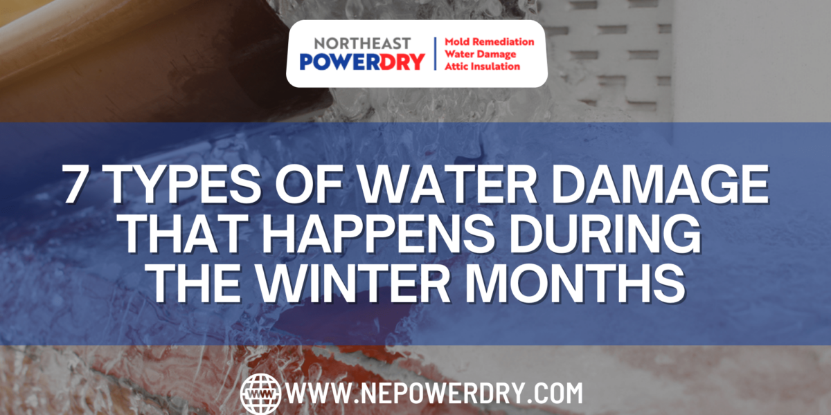 7 Types of Water Damage That Happens During The Winter Months