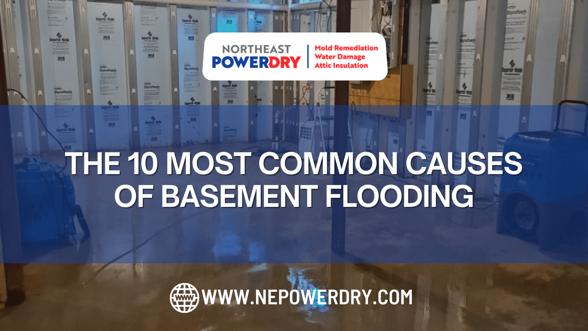 The 10 Most Common Causes of Basement Flooding