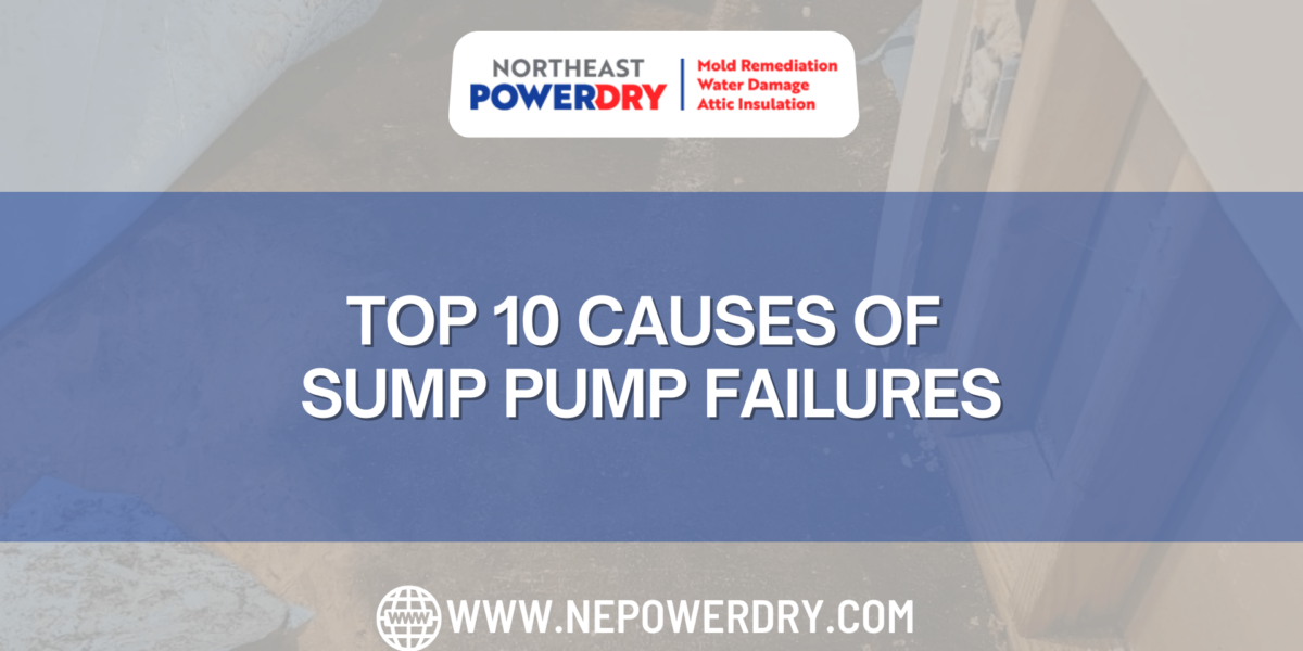 Top 10 Causes of Sump Pump Failures