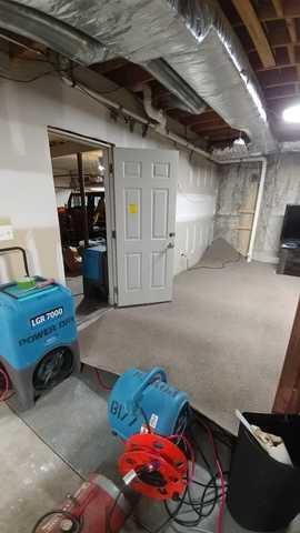 Frozen Pipe Break in Bloomsbury, NJ