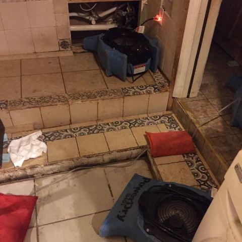 Flooded Basement in Irvington