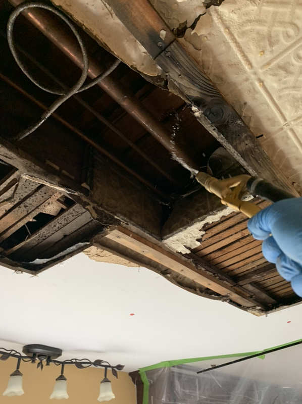 Drain Line Leak from the Bathroom in Raritan, NJ - Northeast Power Dry Drain Line Leak from the Bathroom in Raritan, NJ