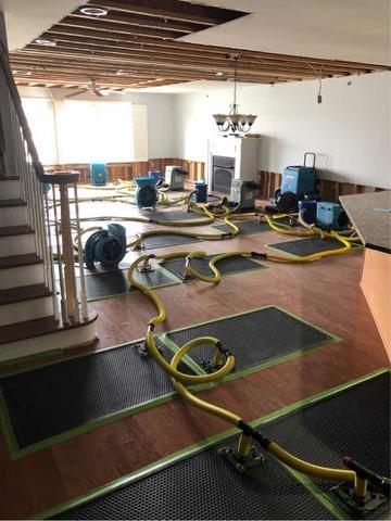 Sprinkler Break in Attic in Manasquan, NJ