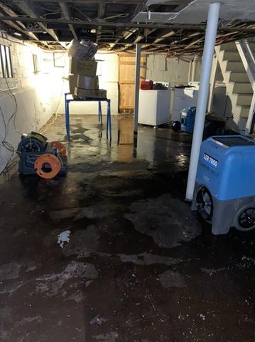 Main Drain Line Break in Newark, NJ