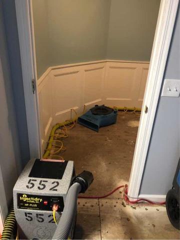 Sprinkler Break in Attic in Manasquan, NJ