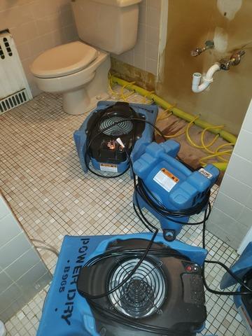 Bathroom Sink Break in Andover, NJ - Northeast Power Dry Bathroom Sink Break in Andover, NJ