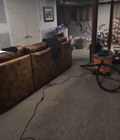 Frozen Pipe Break in Bloomsbury, NJ