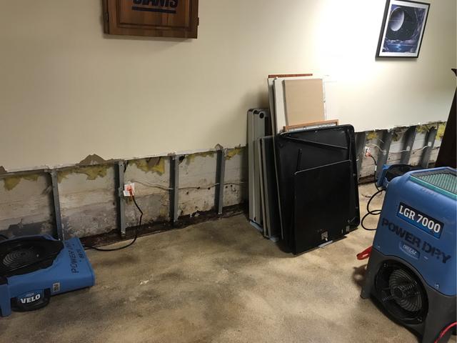 Sump Pump Failure in Basement in Summit, NJ