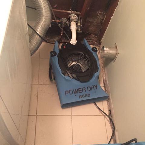 Frozen Pipe Burst in Watchung, NJ - Northeast Power Dry Frozen Pipe Burst in Watchung, NJ