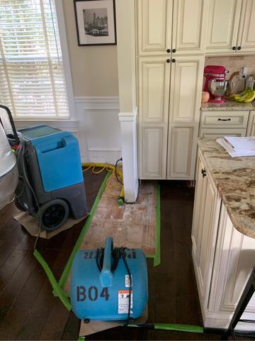 Kitchen Wall Pipe Burst in Summit, NJ - Northeast Power Dry Kitchen Wall Pipe Burst in Summit, NJ