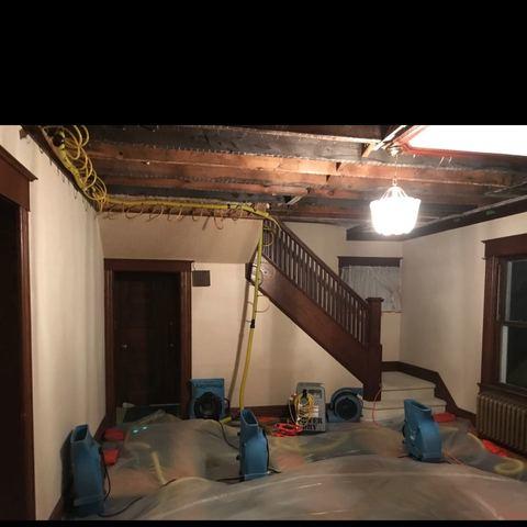 Frozen Pipe Break in Boonton, NJ - Northeast Power Dry Frozen Pipe Break in Boonton, NJ