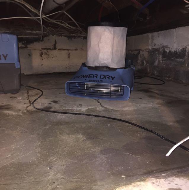 Broken Sewer Pipe in Chatham, NJ - Northeast Power Dry Broken Sewer Pipe in Chatham, NJ