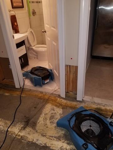 Finished Basement Water Damage Repair in Berkeley Heights, NJ