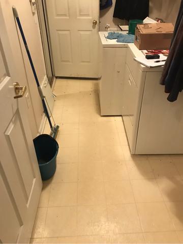 Laundry Room Sink Overflow in Monroe Township, NJ
