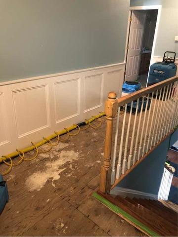 Sprinkler Break in Attic in Manasquan, NJ