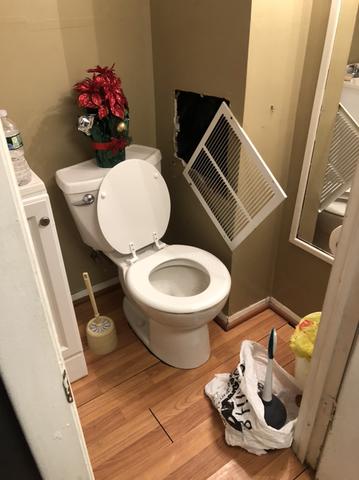 Sewer Backup in Hillside