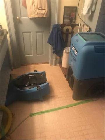 Pipe Burst in Far Hills, NJ - Northeast Power Dry Pipe Burst in Far Hills, NJ